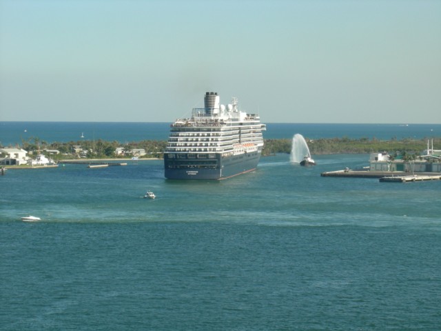 Picking up a cruise in Fort Lauderale